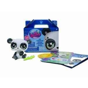 Littlest Pet Shop Black & White PANDA With Virtual Code 2024 Series 1 G7 #1
